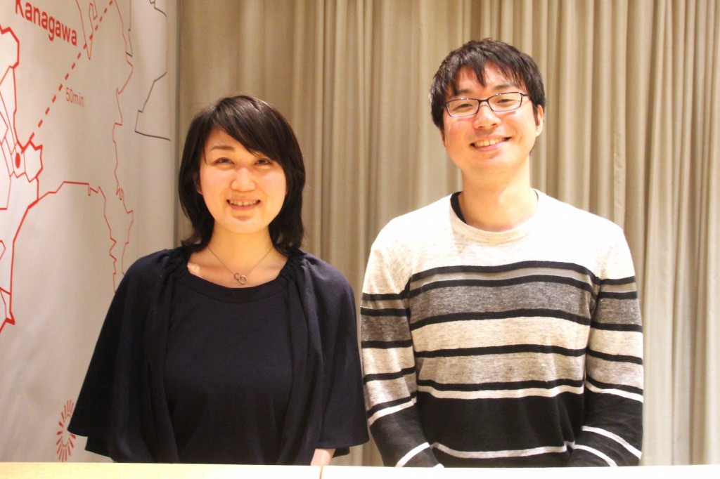 写真右の男性がご主人の勇さん。現在はお二人でキャリアアドバイザーとして活躍中